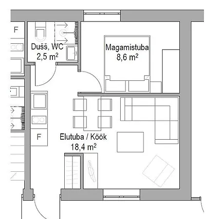 Hommiku 8A Apartment Pärnu Exterior photo